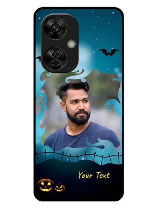 Custom OnePlus Nord CE 3 Lite 5G Custom Glass Phone Case - Halloween frame design