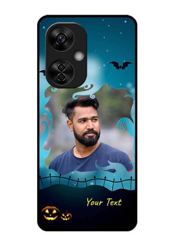 OnePlus Nord CE 3 Lite 5G Custom Glass Phone Case - Halloween frame design