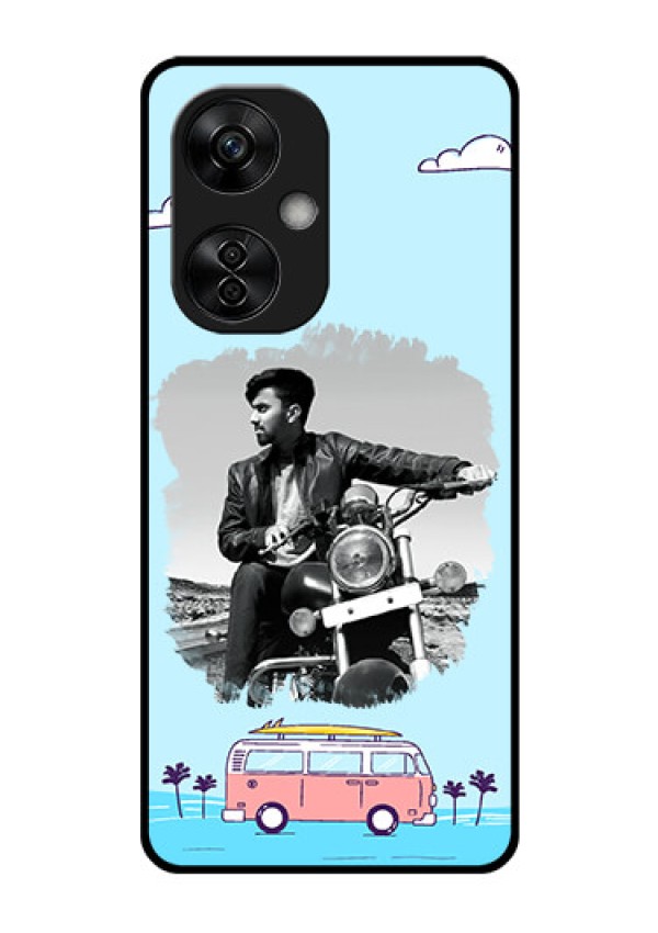 OnePlus Nord CE 3 Lite 5G Photo Printing on Glass Case - Travel & Adventure Design