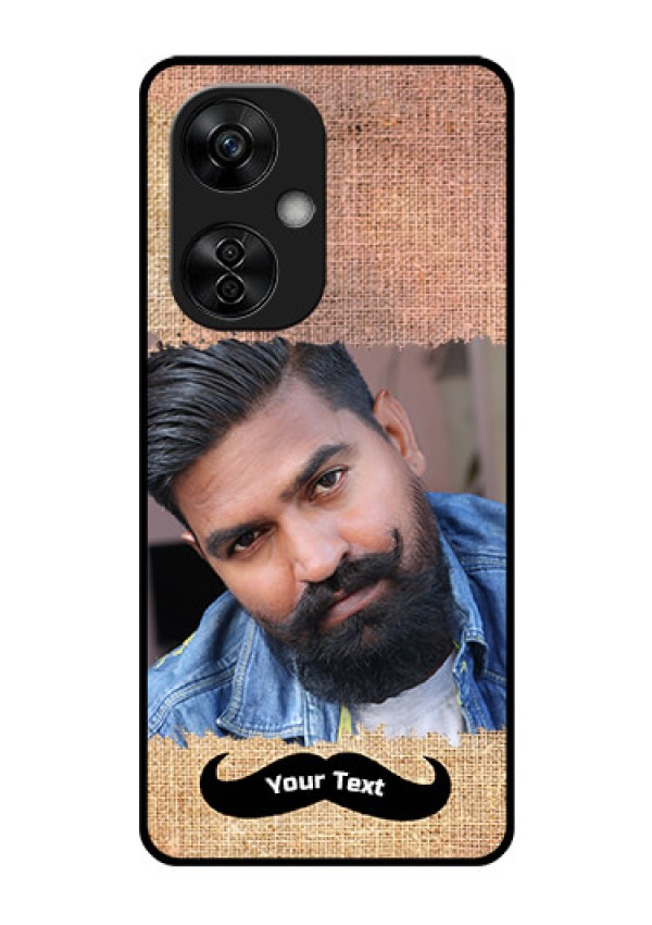 OnePlus Nord CE 3 Lite 5G Personalized Glass Phone Case - with Texture Design