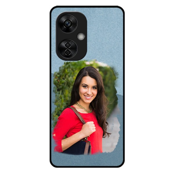 OnePlus Nord CE 3 Lite 5G Custom Glass Mobile Case - Grunge Line Art Design