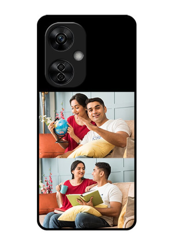 OnePlus Nord CE 3 Lite 5G 2 Images on Glass Phone Cover