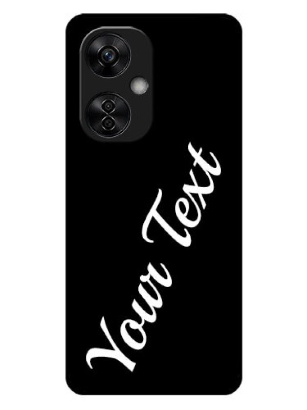 Custom OnePlus Nord CE 3 Lite 5G Custom Glass Mobile Cover with Your Name