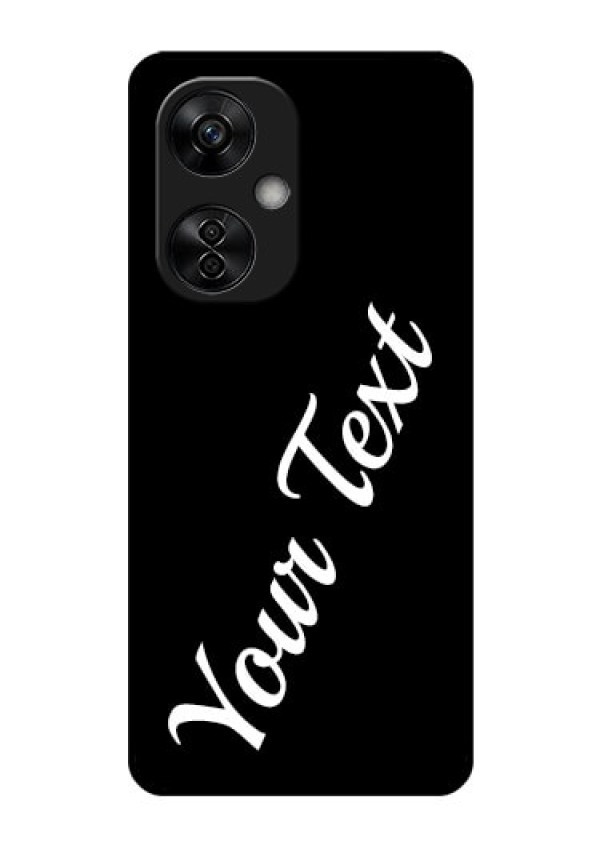OnePlus Nord CE 3 Lite 5G Custom Glass Mobile Cover with Your Name