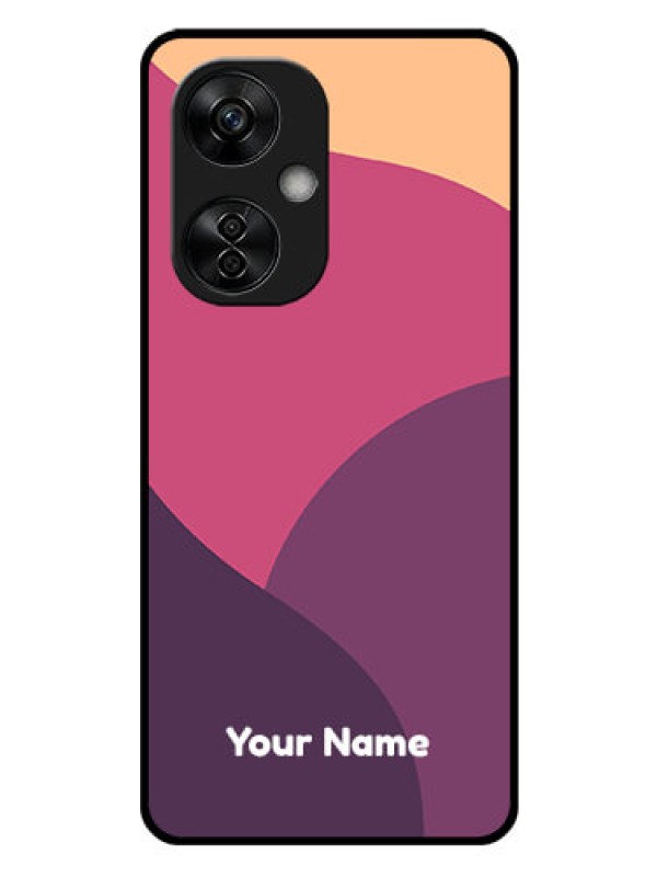 Custom OnePlus Nord CE 3 Lite 5G Custom Glass Phone Case - Mixed Multi-colour abstract art Design