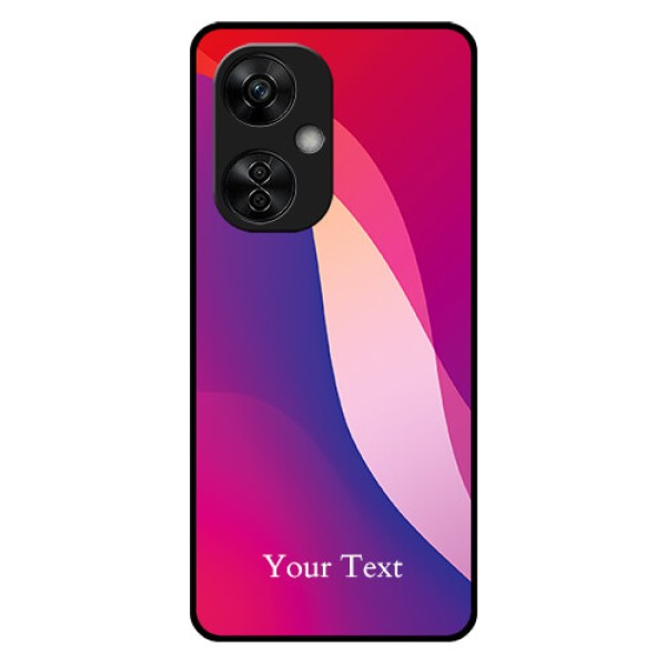 OnePlus Nord CE 3 Lite 5G Personalized Glass Phone Case - Digital abstract Overlap Design OnePlus Nord CE 3 Lite 5G Personalized Glass Phone Case - Digital abstract Overlap Design