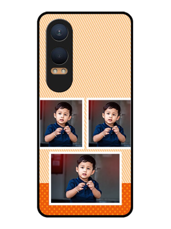 Custom OnePlus Nord Ce 4 Lite 5G Custom Glass Phone CaseBulk Photos Upload Design