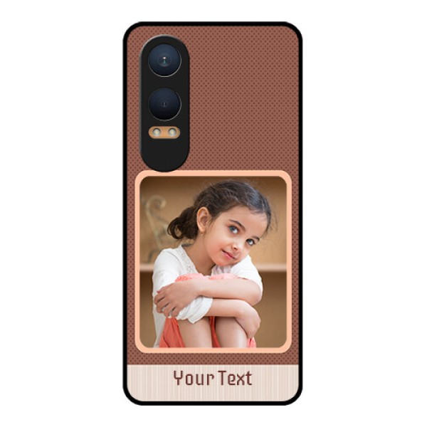 OnePlus Nord Ce 4 Lite 5G Custom Glass Phone CaseSimple Pic Upload Design
