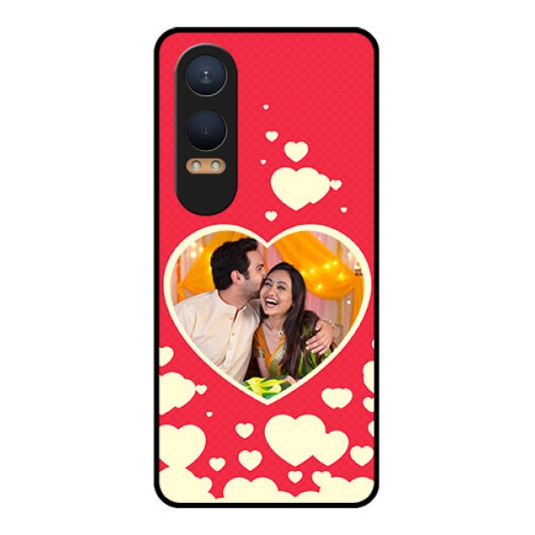 OnePlus Nord Ce 4 Lite 5G Custom Glass Phone CaseLove Symbols Phone Cover Design OnePlus Nord Ce 4 Lite 5G Custom Glass Phone CaseLove Symbols Phone Cover Design
