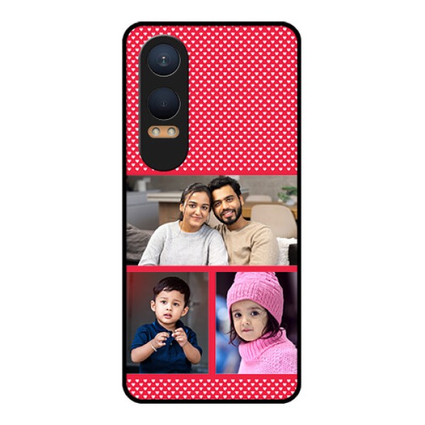 OnePlus Nord Ce 4 Lite 5G Custom Glass Phone CaseBulk Photo Upload Design