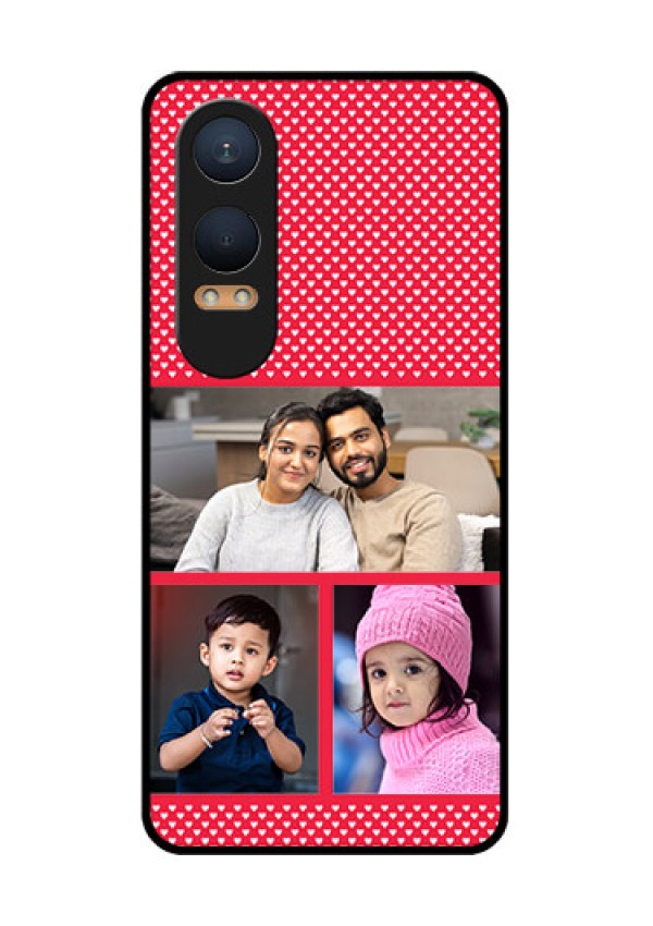 OnePlus Nord Ce 4 Lite 5G Custom Glass Phone CaseBulk Photo Upload Design