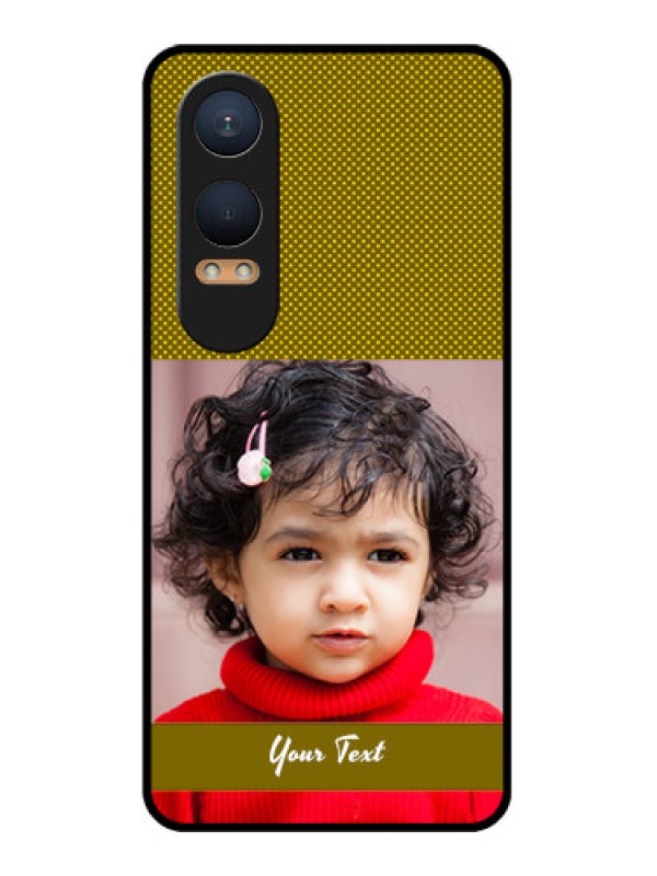 Custom OnePlus Nord Ce 4 Lite 5G Custom Glass Phone CaseSimple Green Color Design