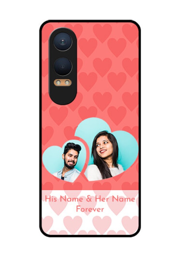 OnePlus Nord Ce 4 Lite 5G Custom Glass Phone CaseCouple Pic Upload Design