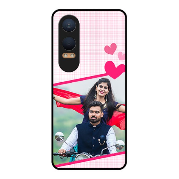 OnePlus Nord Ce 4 Lite 5G Custom Glass Phone CaseLove Shape Heart Design