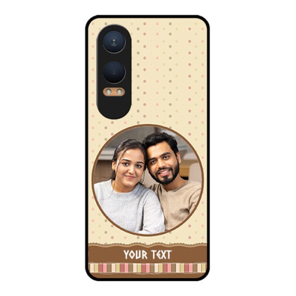 OnePlus Nord Ce 4 Lite 5G Custom Glass Phone CaseBrown Dotted Mobile Case Design OnePlus Nord Ce 4 Lite 5G Custom Glass Phone CaseBrown Dotted Mobile Case Design