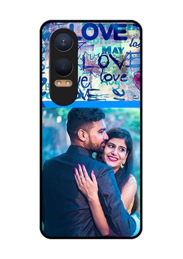 OnePlus Nord Ce 4 Lite 5G Custom Glass Phone CaseColorful Love Design
