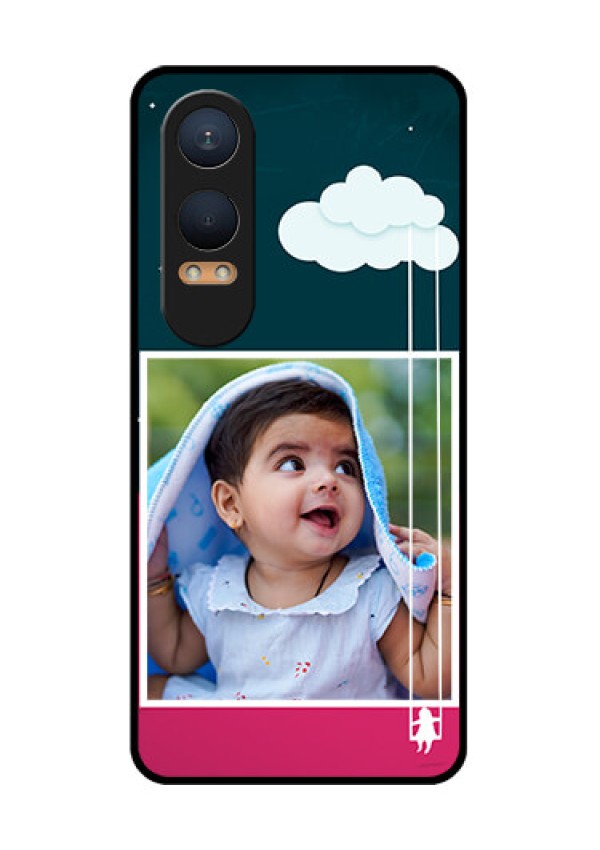 OnePlus Nord Ce 4 Lite 5G Custom Glass Phone CaseCute Girl With Cloud Design