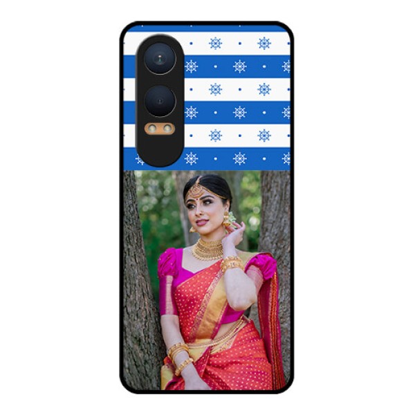 OnePlus Nord Ce 4 Lite 5G Custom Glass Phone CaseSnow Pattern Design