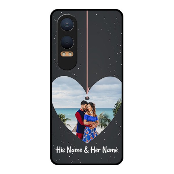 OnePlus Nord Ce 4 Lite 5G Custom Glass Phone CaseHanging Heart Design