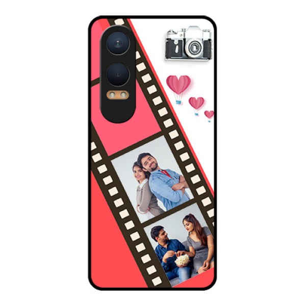 OnePlus Nord Ce 4 Lite 5G Custom Glass Phone Case3 Image Holder With Film Reel