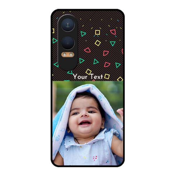 OnePlus Nord Ce 4 Lite 5G Custom Glass Phone CaseWith Confetti Birthday Design OnePlus Nord Ce 4 Lite 5G Custom Glass Phone CaseWith Confetti Birthday Design