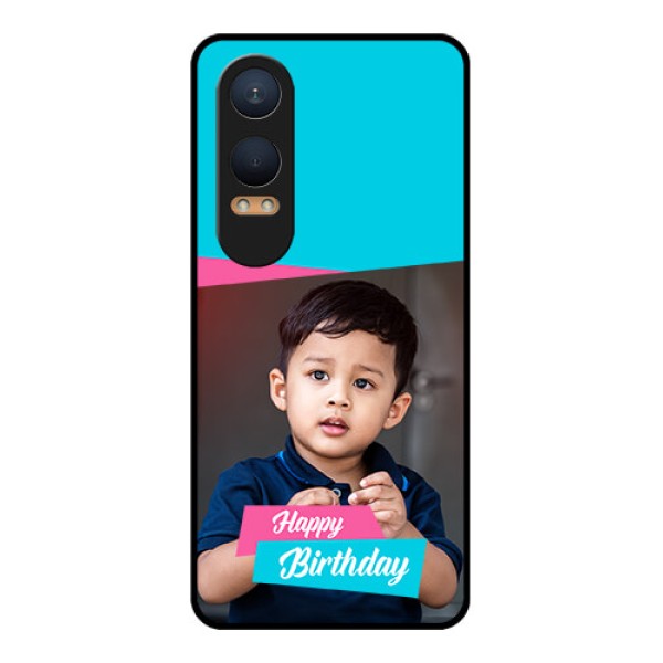 OnePlus Nord Ce 4 Lite 5G Custom Glass Phone CaseImage Holder With 2 Color Design
