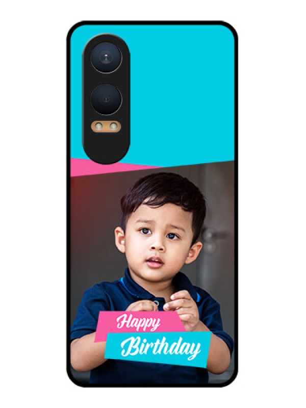 Custom OnePlus Nord Ce 4 Lite 5G Custom Glass Phone CaseImage Holder With 2 Color Design