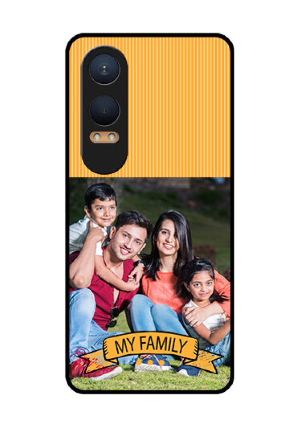 OnePlus Nord Ce 4 Lite 5G Custom Glass Phone CaseMy Family Design