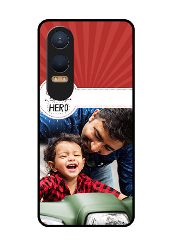 OnePlus Nord Ce 4 Lite 5G Custom Glass Phone CaseMy Dad Hero Design