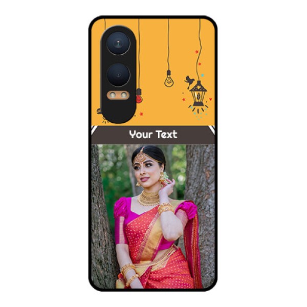 OnePlus Nord Ce 4 Lite 5G Custom Glass Phone CaseWith Family Picture And Icons OnePlus Nord Ce 4 Lite 5G Custom Glass Phone CaseWith Family Picture And Icons
