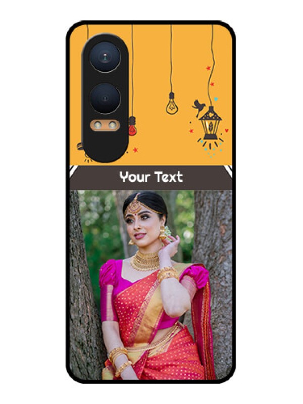 Custom OnePlus Nord Ce 4 Lite 5G Custom Glass Phone CaseWith Family Picture And Icons