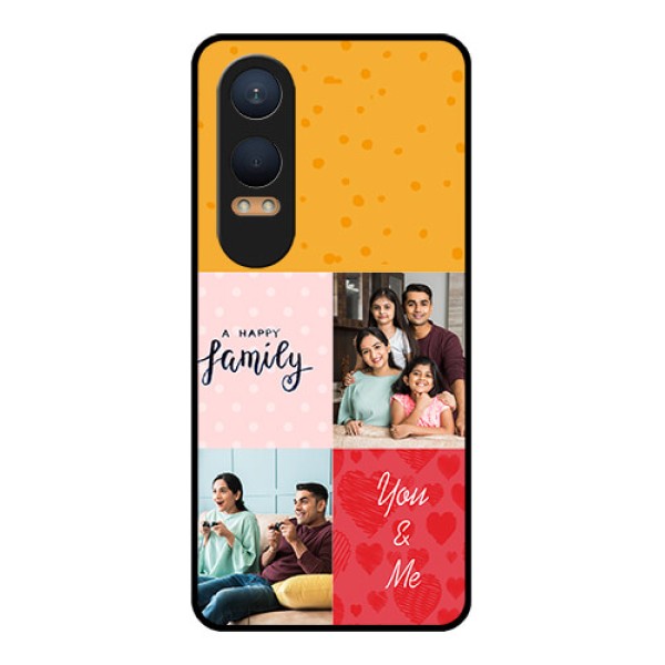 OnePlus Nord Ce 4 Lite 5G Custom Glass Phone CaseImages With Quotes Design