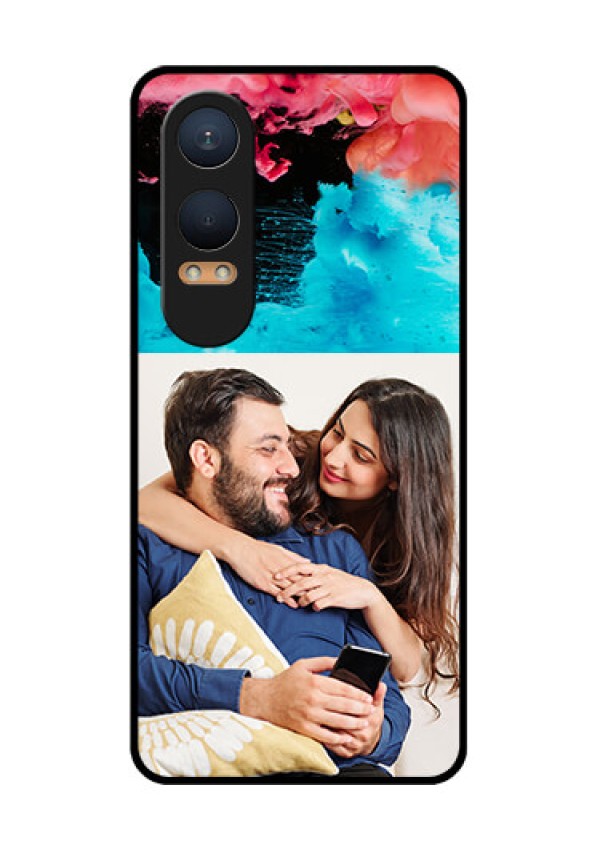 OnePlus Nord Ce 4 Lite 5G Custom Glass Phone CaseQuote With Acrylic Painting Design