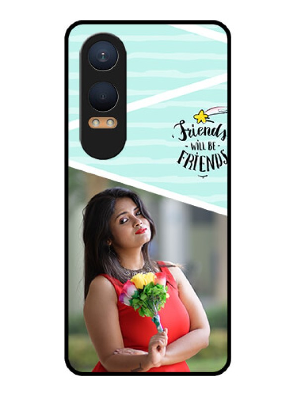 Custom OnePlus Nord Ce 4 Lite 5G Custom Glass Phone CaseFriends Picture Icon Design