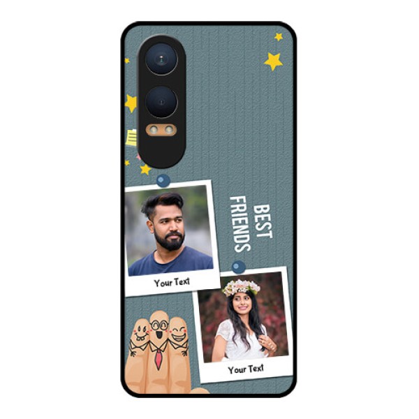 OnePlus Nord Ce 4 Lite 5G Custom Glass Phone CaseSticky Frames And Friendship Design OnePlus Nord Ce 4 Lite 5G Custom Glass Phone CaseSticky Frames And Friendship Design