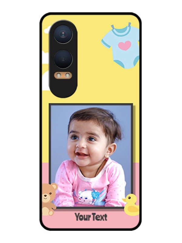 Custom OnePlus Nord Ce 4 Lite 5G Custom Glass Phone CaseKids 2 Color Design