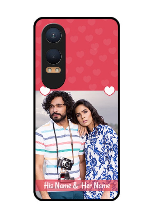 OnePlus Nord Ce 4 Lite 5G Custom Glass Phone CaseSimple Love Design