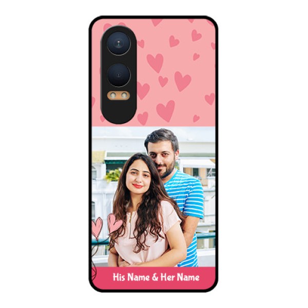 OnePlus Nord Ce 4 Lite 5G Custom Glass Phone CaseLove Design Peach Color OnePlus Nord Ce 4 Lite 5G Custom Glass Phone CaseLove Design Peach Color