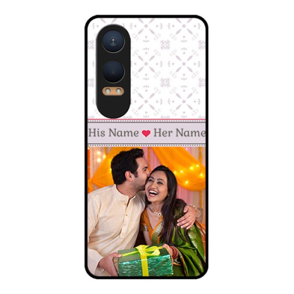OnePlus Nord Ce 4 Lite 5G Custom Glass Phone CaseWith Photo And Ethnic Design