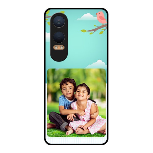 OnePlus Nord Ce 4 Lite 5G Custom Glass Phone CaseDoodle Love Design