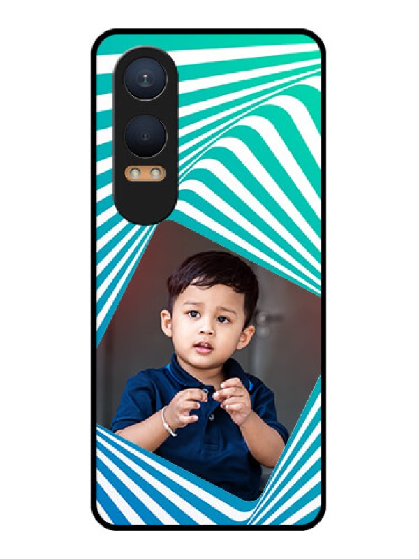 Custom OnePlus Nord Ce 4 Lite 5G Custom Glass Phone CaseAbstract Spiral Design