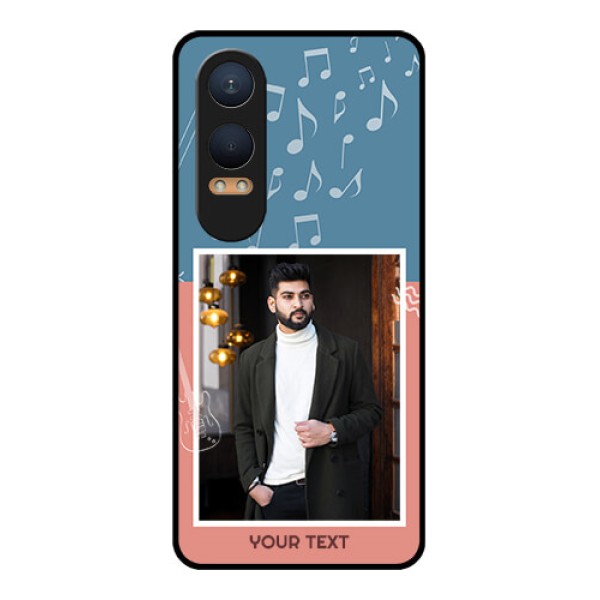 OnePlus Nord Ce 4 Lite 5G Custom Glass Phone CaseWith Color Musical Note Design