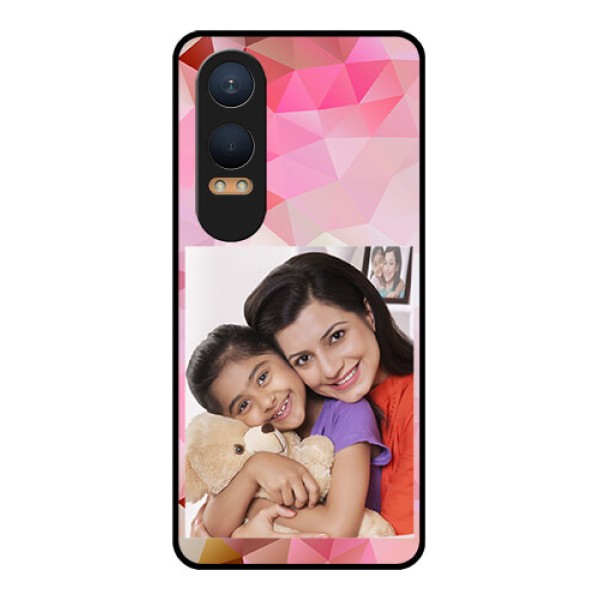 OnePlus Nord Ce 4 Lite 5G Custom Glass Phone CaseAbstract Triangle Design OnePlus Nord Ce 4 Lite 5G Custom Glass Phone CaseAbstract Triangle Design
