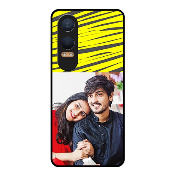 OnePlus Nord Ce 4 Lite 5G Custom Glass Phone CaseYellow Abstract Design OnePlus Nord Ce 4 Lite 5G Custom Glass Phone CaseYellow Abstract Design