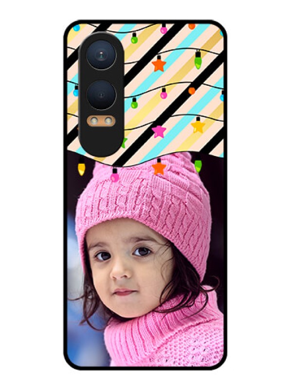 Custom OnePlus Nord Ce 4 Lite 5G Custom Glass Phone CaseLights Hanging Design