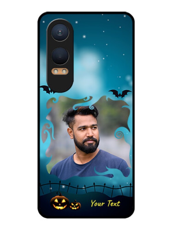 Custom OnePlus Nord Ce 4 Lite 5G Custom Glass Phone CaseHalloween Frame Design