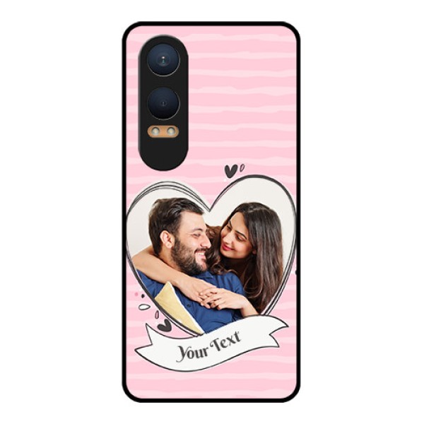 OnePlus Nord Ce 4 Lite 5G Custom Glass Phone CaseVintage Heart Design
