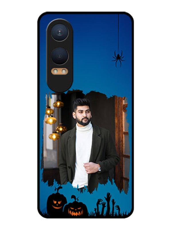 Custom OnePlus Nord Ce 4 Lite 5G Custom Glass Phone CaseWith Pro Halloween Design