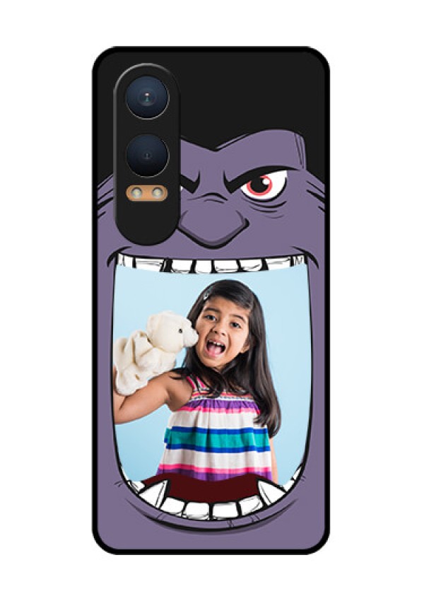 OnePlus Nord Ce 4 Lite 5G Custom Glass Phone CaseAngry Monster Design