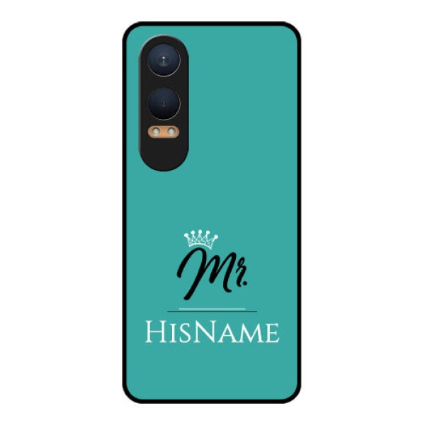 OnePlus Nord Ce 4 Lite 5G Custom Glass Phone CaseMr With Name Design